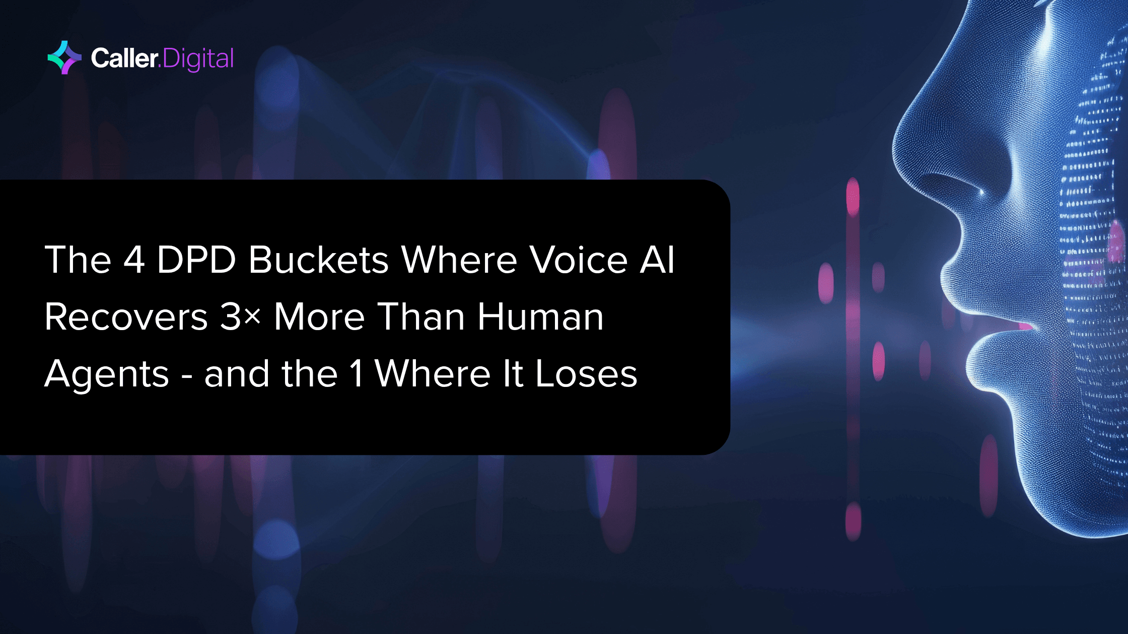 The 4 DPD Buckets Where Voice AI Recovers 3× More Than Human Agents — and the 1 Where It Loses